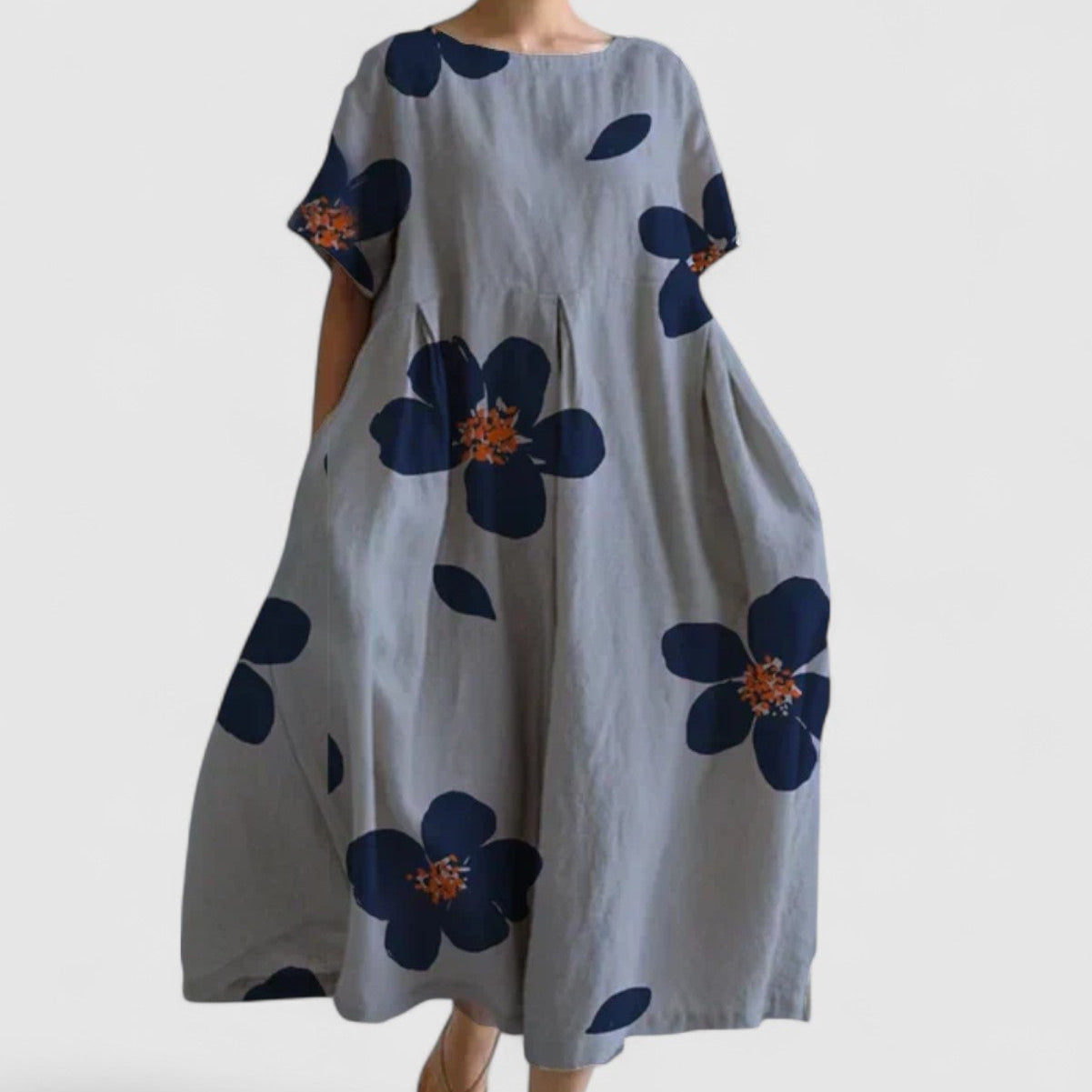 Edith Graphic Floral Dress