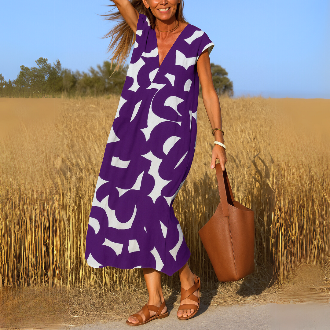 Sibelle Printed Summer Dress
