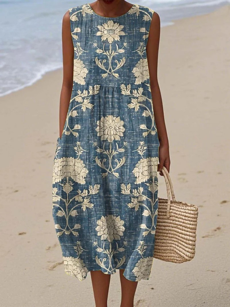 Tilde Blue Summer Dress
