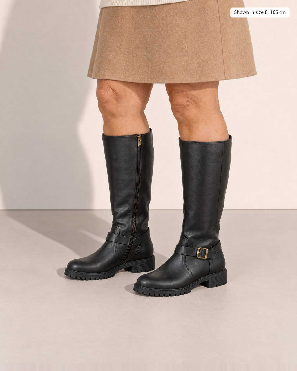 Brynn Supportive Everyday Boots - Adeline studio, shown in size 8, 166 cm