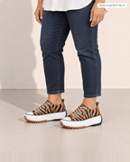 Solana Chunky Platform Sneakers - Adeline studio, shown in size 8, 166 cm