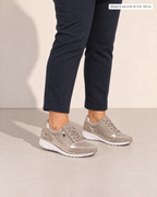 Isolde Supportive Zip-Up Sneakers - Adeline studio, shown in size 8 AU (41 EU), 166 cm