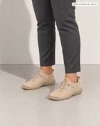 Rosie Stitched Comfort Sneakers - Adeline studio, shown in size AU 8-8.5, 166 cm
