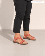Mirella Adjustable Comfort Sandals - Adeline studio, shown in size 8 AU (39 EU), 166 cm