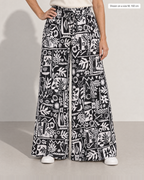 Astrid High-Waisted Wide Leg Trousers - Adeline studio, shown on a size M, 160 cm