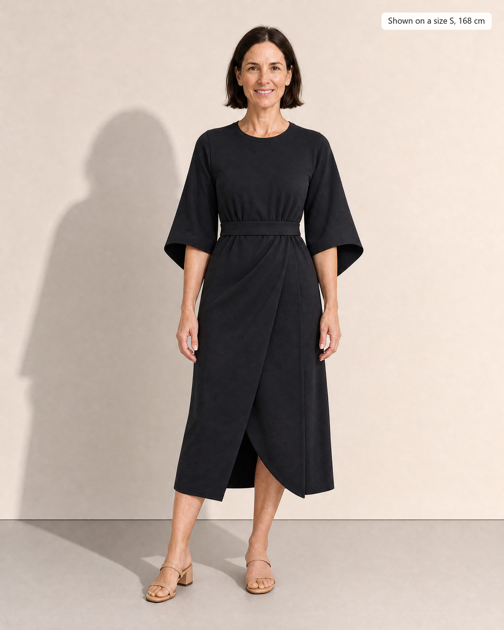 Sally Fitted Dress - Adeline studio, shown on a size S, 168 cm