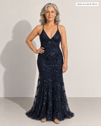 Elowen Sparkling Maxi Dress - Adeline studio, shown on a size M, 160 cm