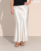 Amara Elegant Midi Skirt - Adeline studio, shown on a size L, 163 cm