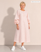 Georgina Effortless A-Line Midi Dress - Adeline studio, shown on a size L, 163 cm
