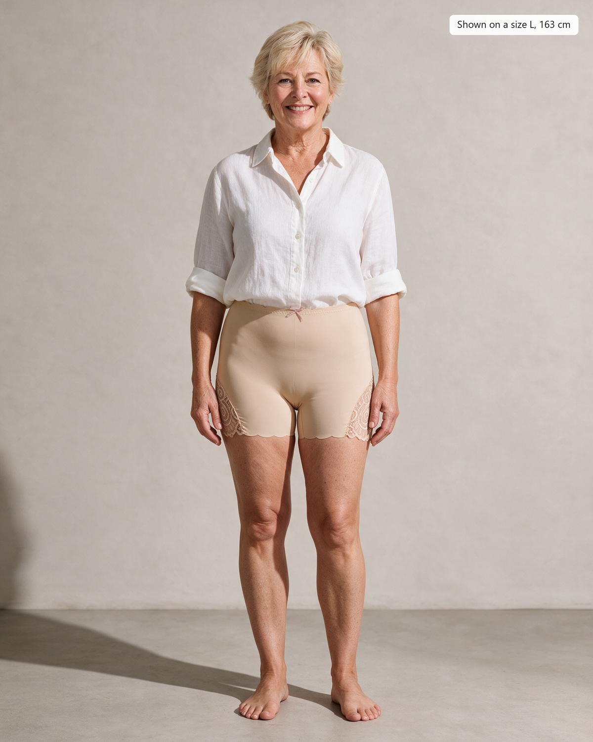 Marisol Women's Underwear 3-Pack - Adeline studio, shown on a size L, 163 cm