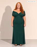 Belinda Maxi Dress - Adeline studio, shown on a size 2XL, 158 cm