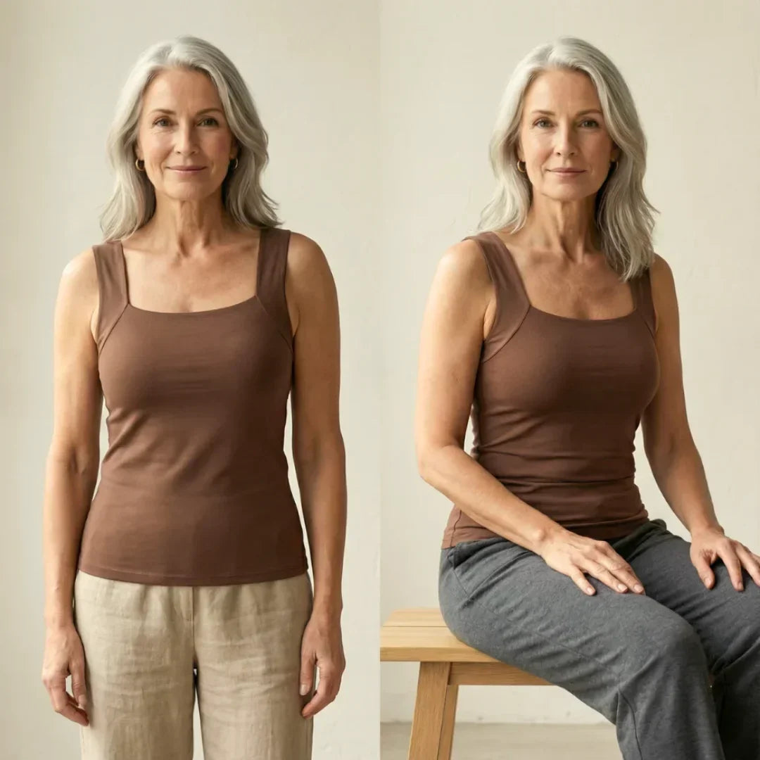Kira - Built-in Bra Tank Top