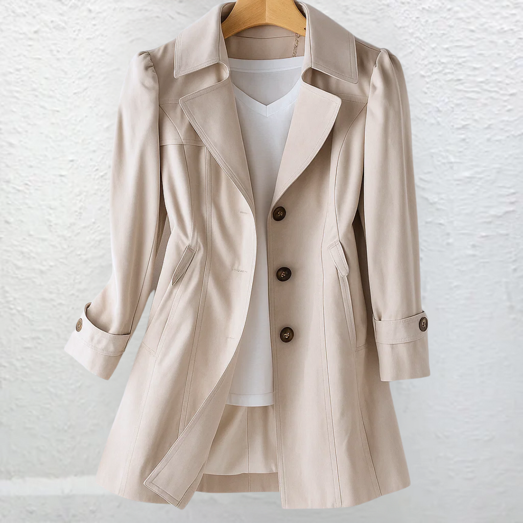 Seraphina - Vintage-Inspired Trench Coat