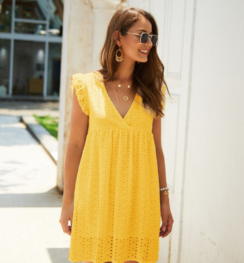 Agnes Embroidered Summer Dress