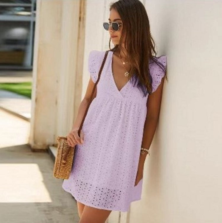Agnes Embroidered Summer Dress