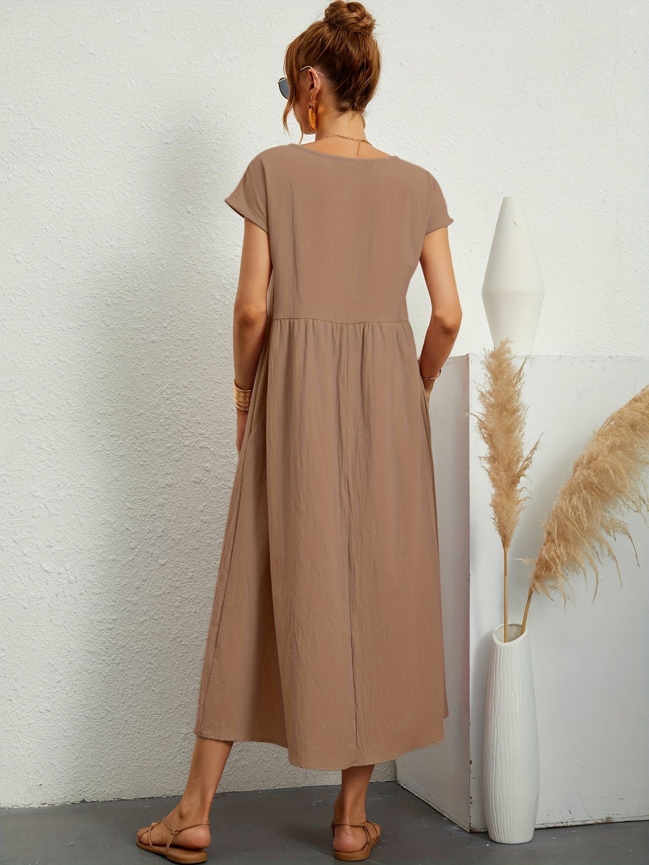 Alvina Relaxed Midi Dress