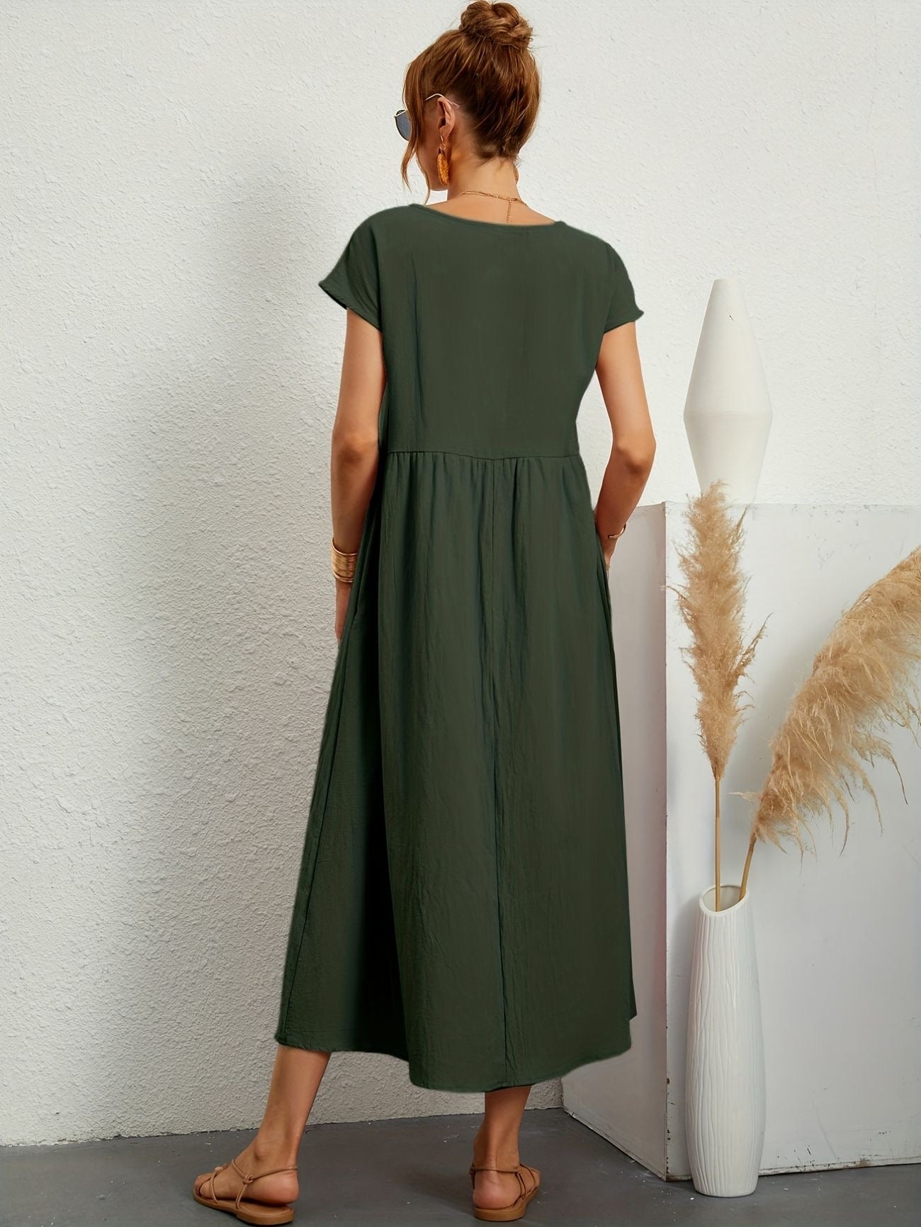 Alvina Relaxed Midi Dress