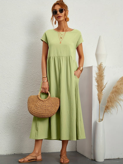 Alvina Relaxed Midi Dress
