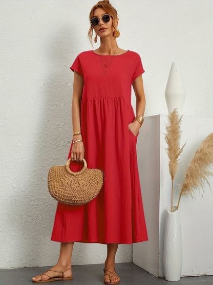 Alvina Relaxed Midi Dress