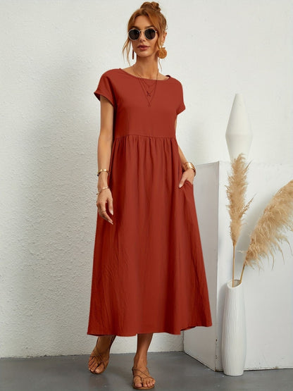 Alvina Relaxed Midi Dress