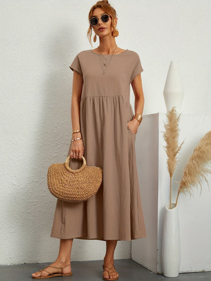 Alvina Relaxed Midi Dress