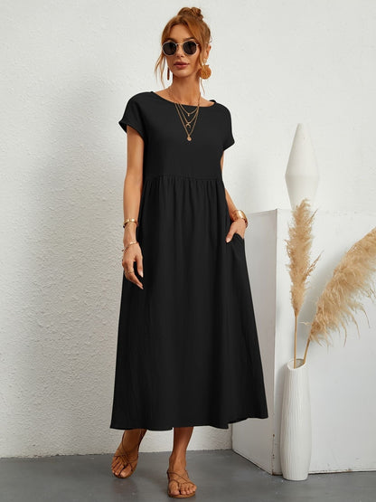 Alvina Relaxed Midi Dress