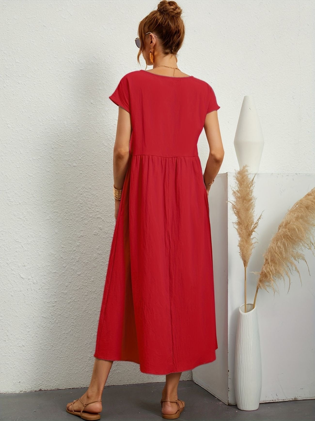 Alvina Relaxed Midi Dress