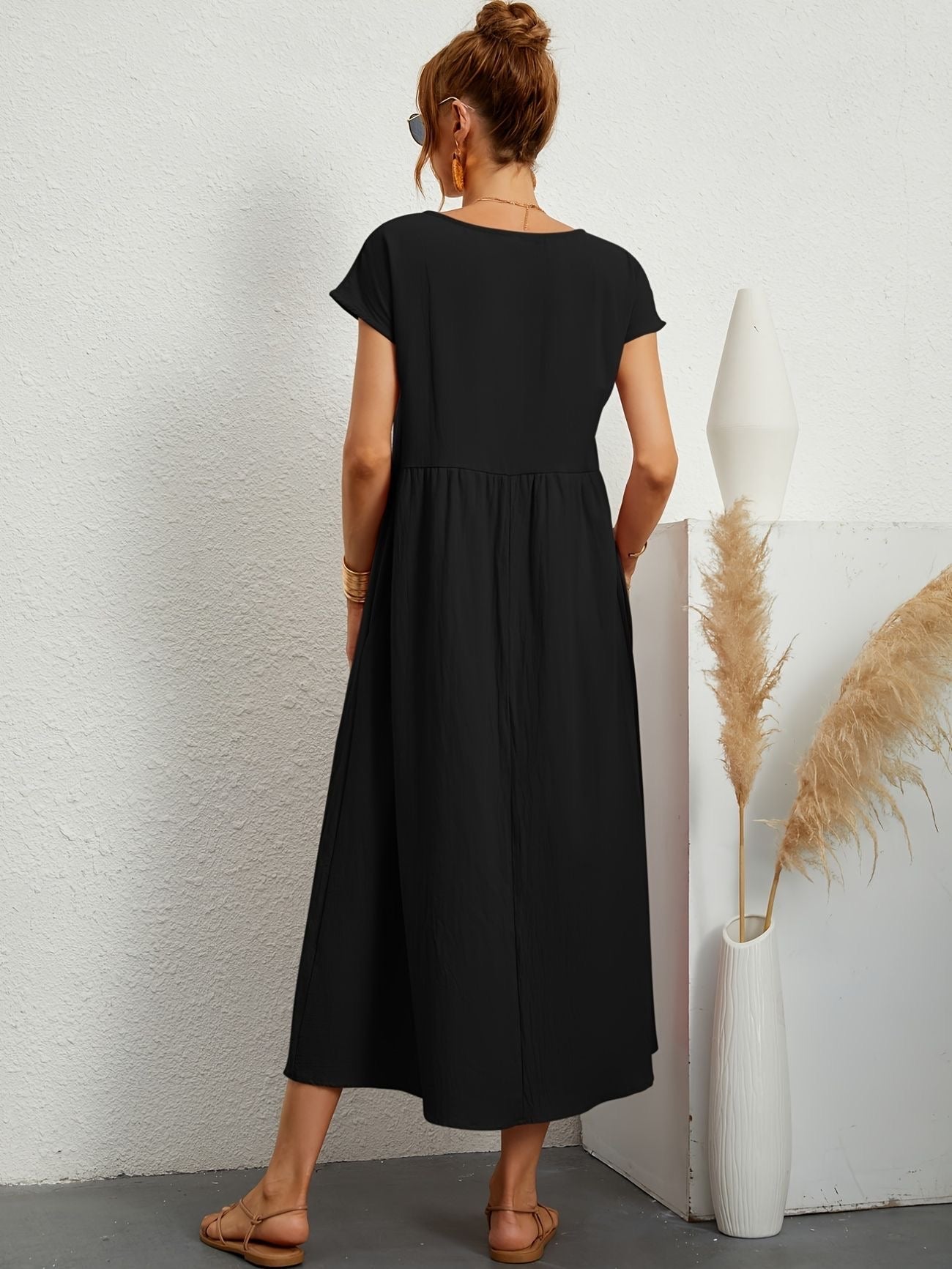 Alvina Relaxed Midi Dress