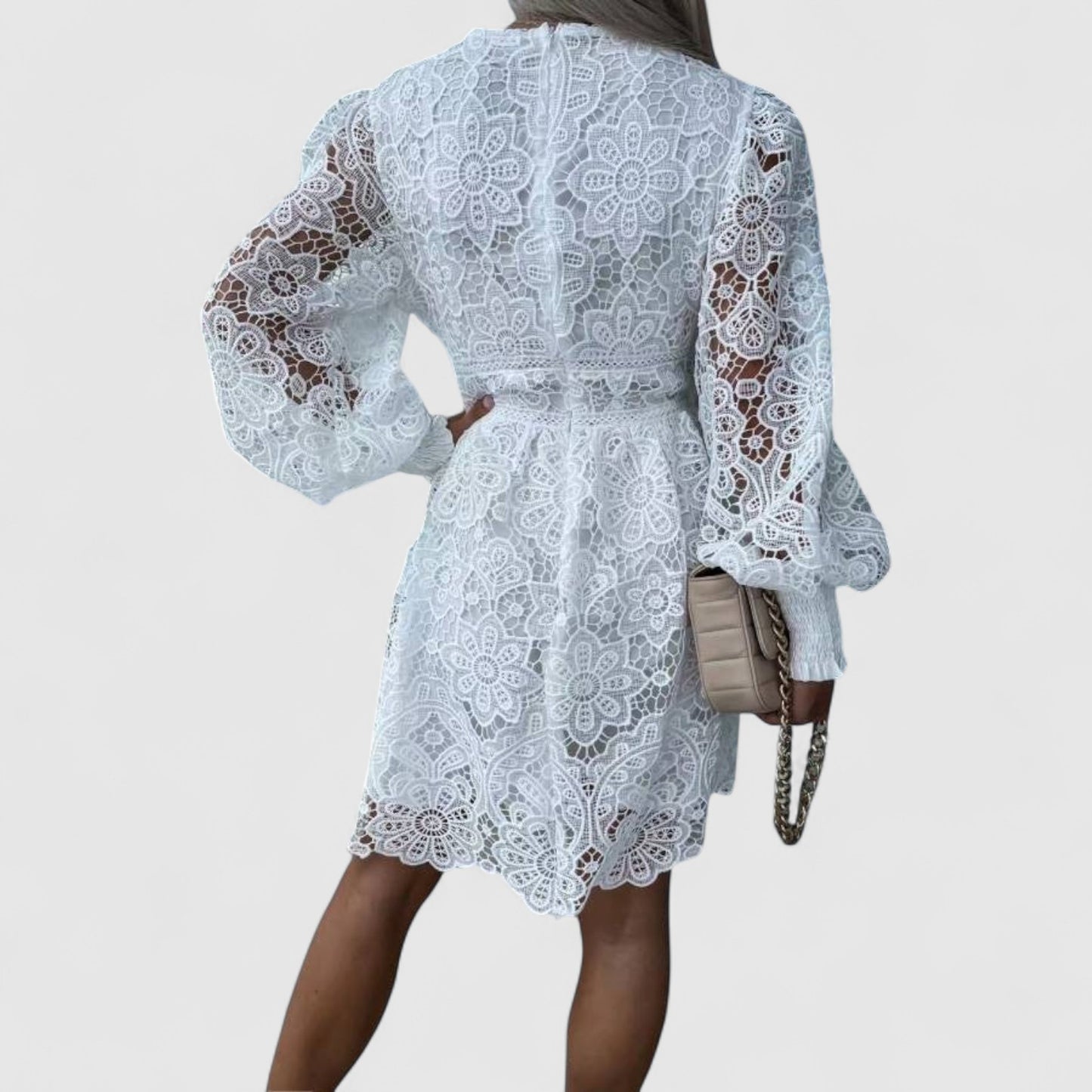 Ayelen Ibiza Lace Dress