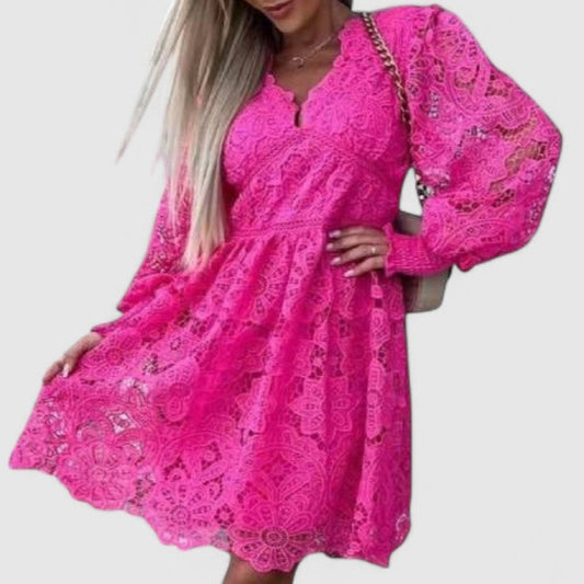 Ayelen Ibiza Lace Dress