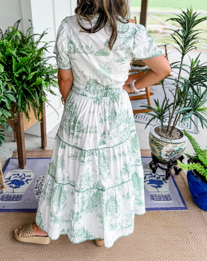 Celestine Printed Maxi Dress