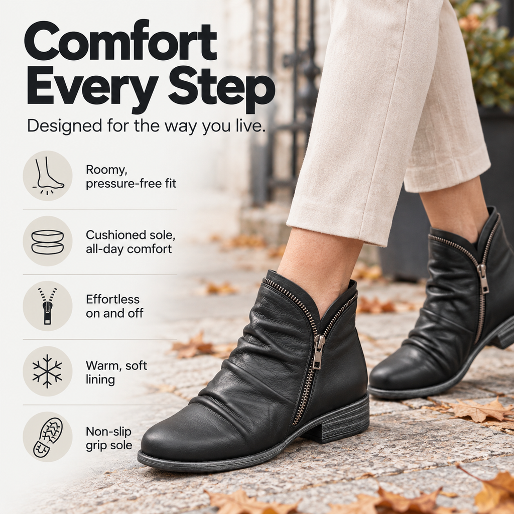 A collection of vibrant ankle boots in various colors, showcasing the wide range of available options.