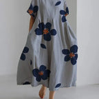 Edith Graphic Floral Dress