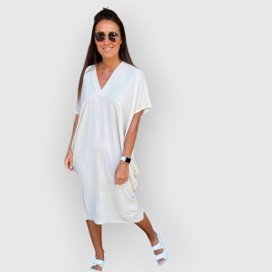 Elna V Neck Dress