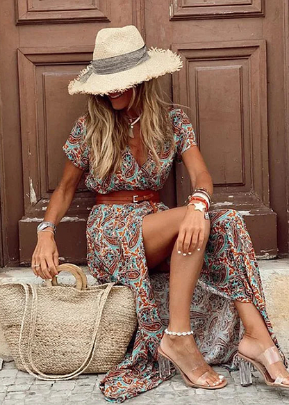 Eloane Floral Maxi Dress