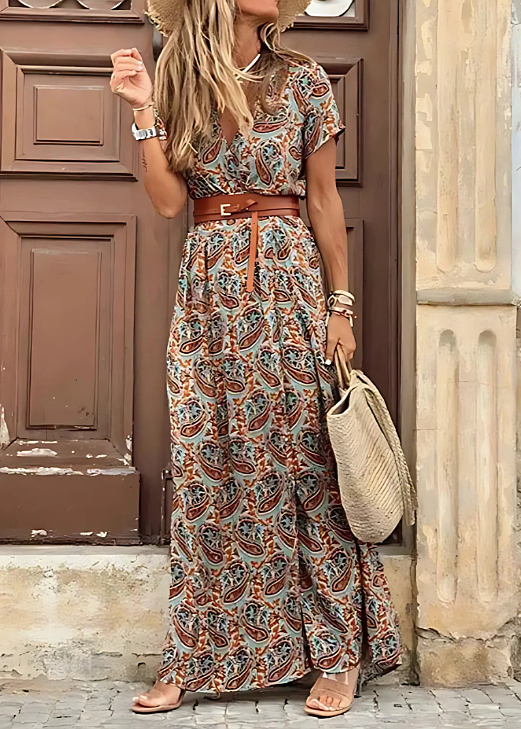 Eloane Floral Maxi Dress