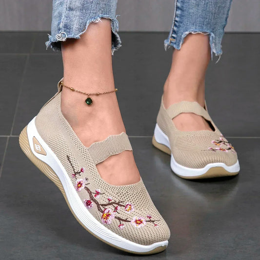 Elvira Floral Comfort Sneakers