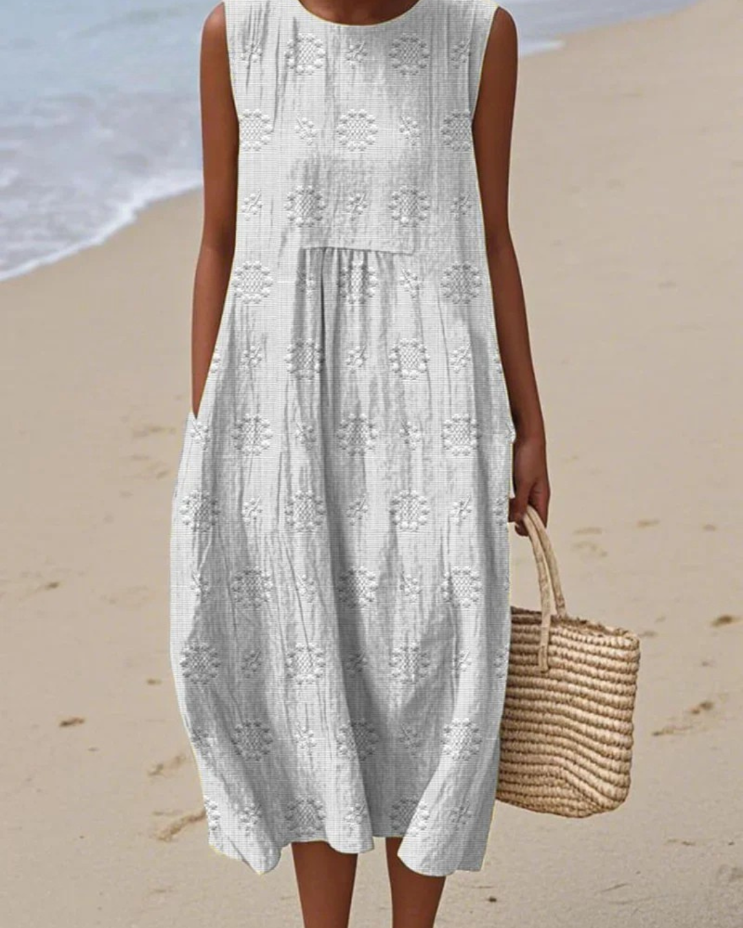 Elvira Embroidered Summer Dress