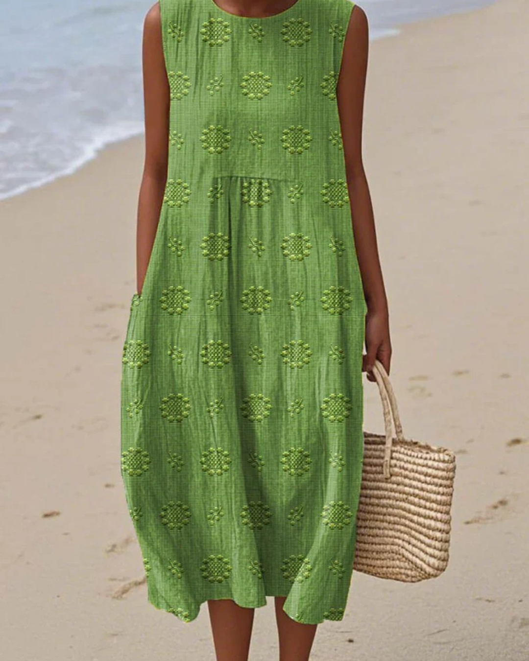 Elvira Embroidered Summer Dress