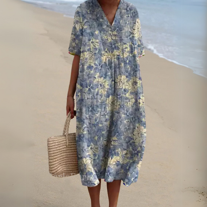 Elvira Bright Floral Dress