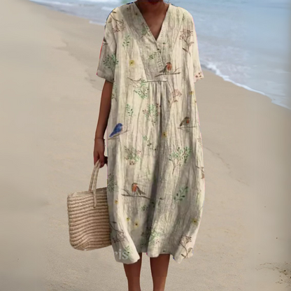 Elvira Bright Floral Dress