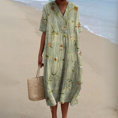 Elvira Bright Floral Dress