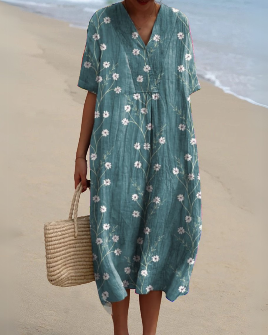 Elvira Bright Floral Dress