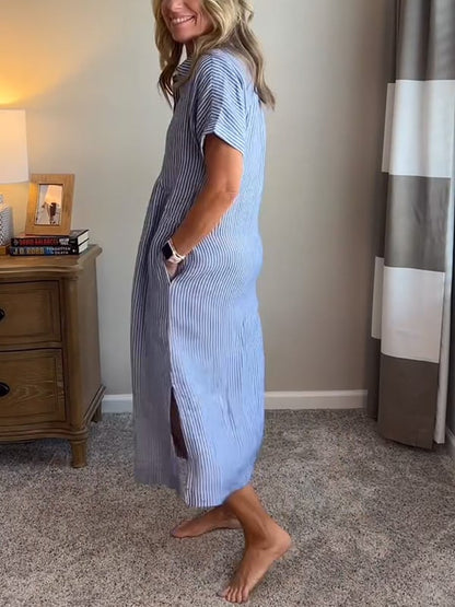 Emilia Striped Day Dress
