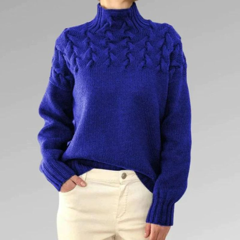 Erika Embroidered Knit Sweater