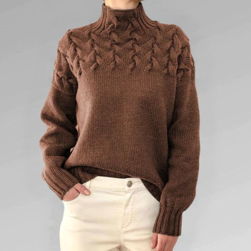 Erika Embroidered Knit Sweater