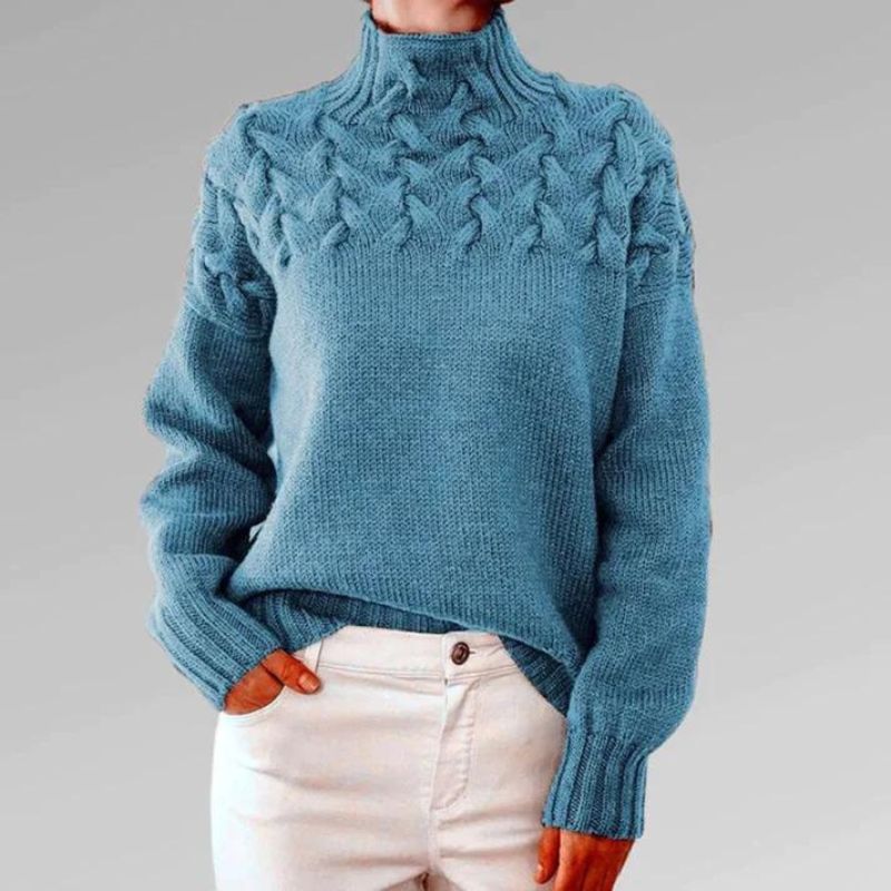 Erika Embroidered Knit Sweater