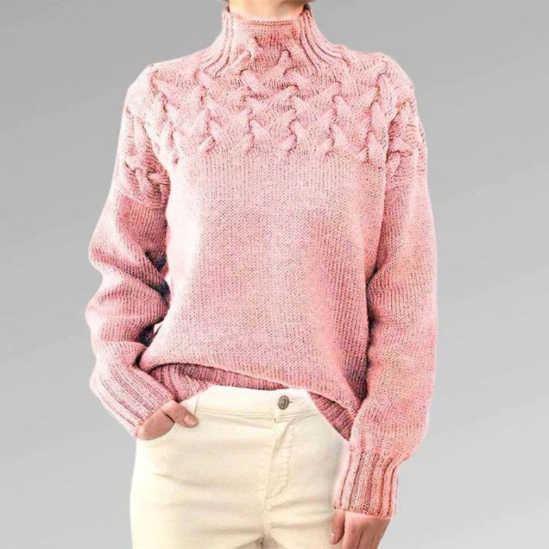 Erika Embroidered Knit Sweater