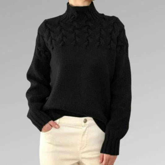 Erika Embroidered Knit Sweater