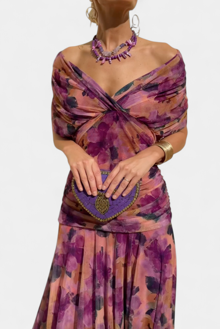 Fiona Maxi Floral Dress 2